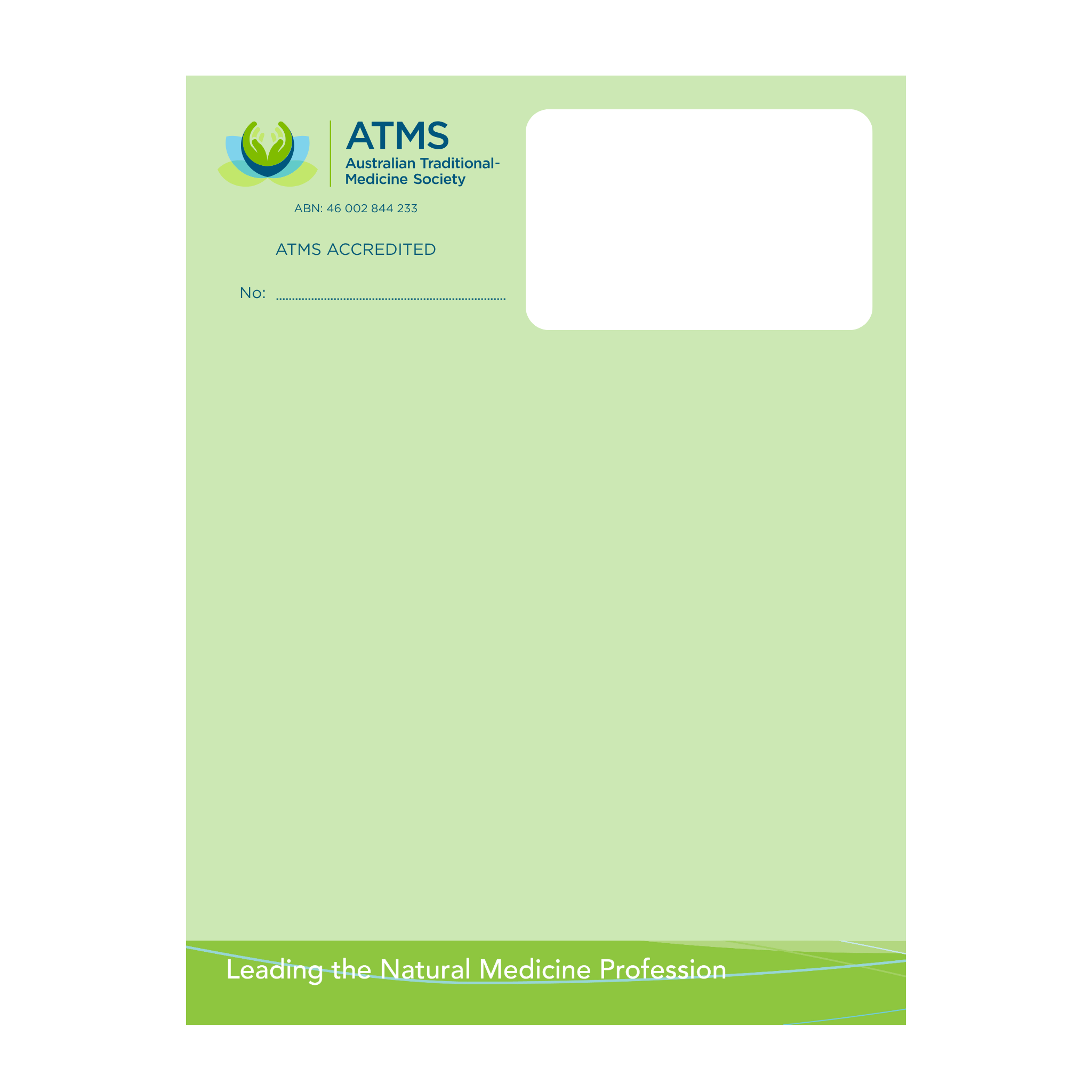Practitioner Script Pads – ATMS