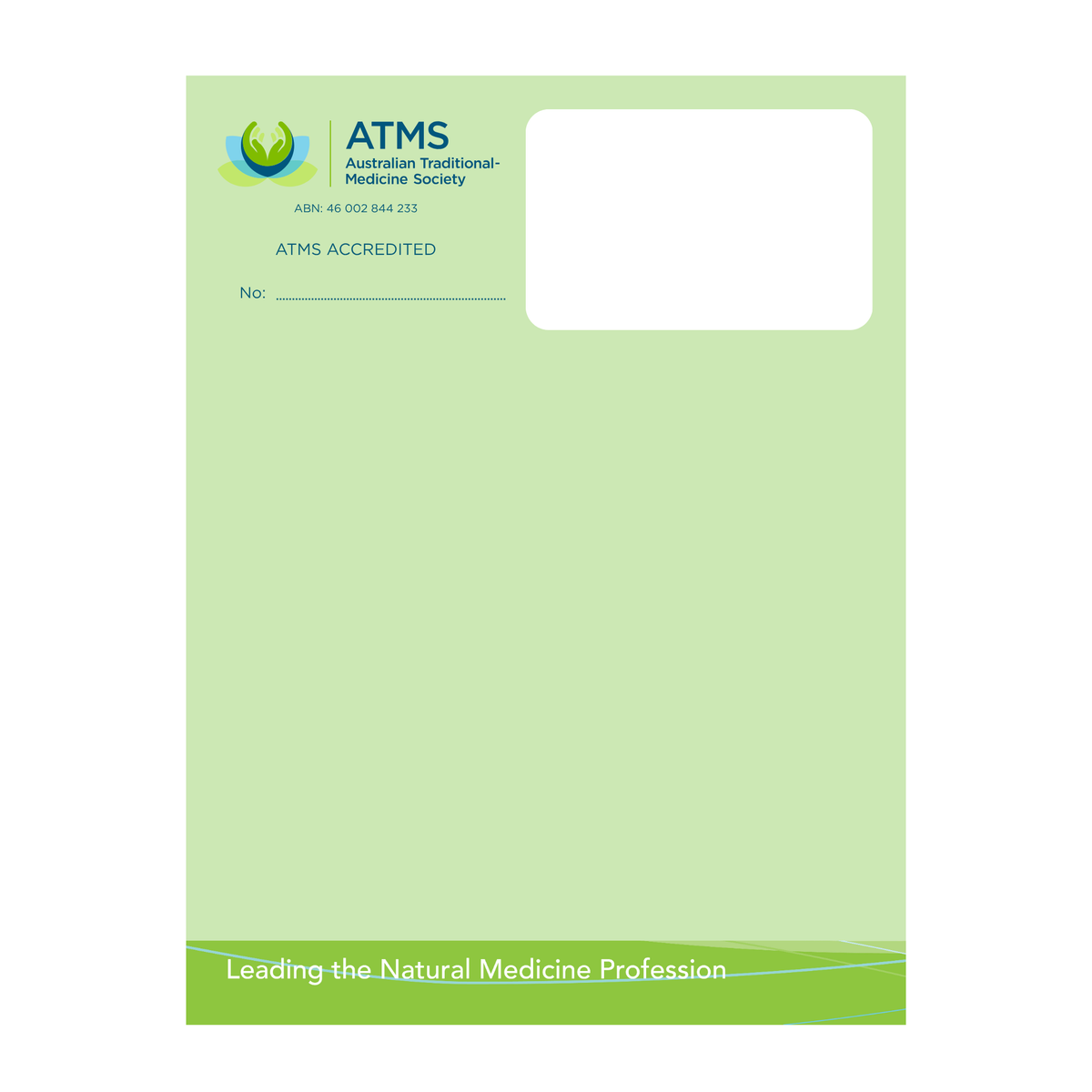 Transfer Script Pad Practitioner Script Pads – ATMS